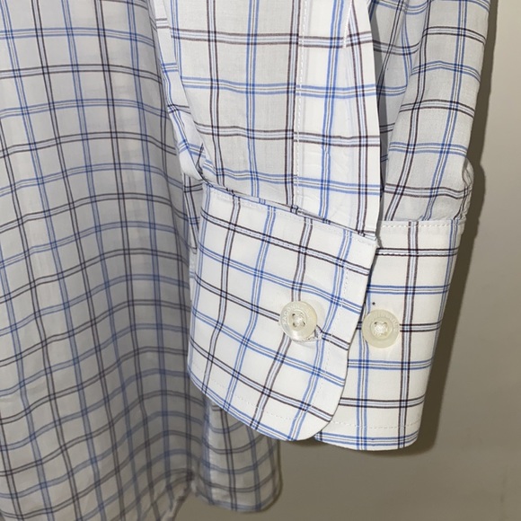 Faconnable Classique Check Button Down Shirt - Picture 5 of 13